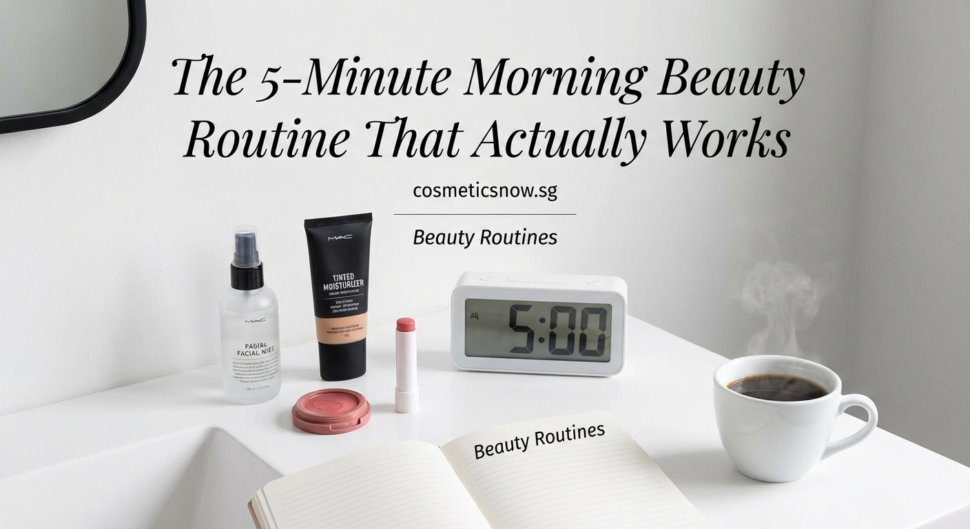 The 5-Minute Morning Beauty Routine That Actually Works - Illustration 2