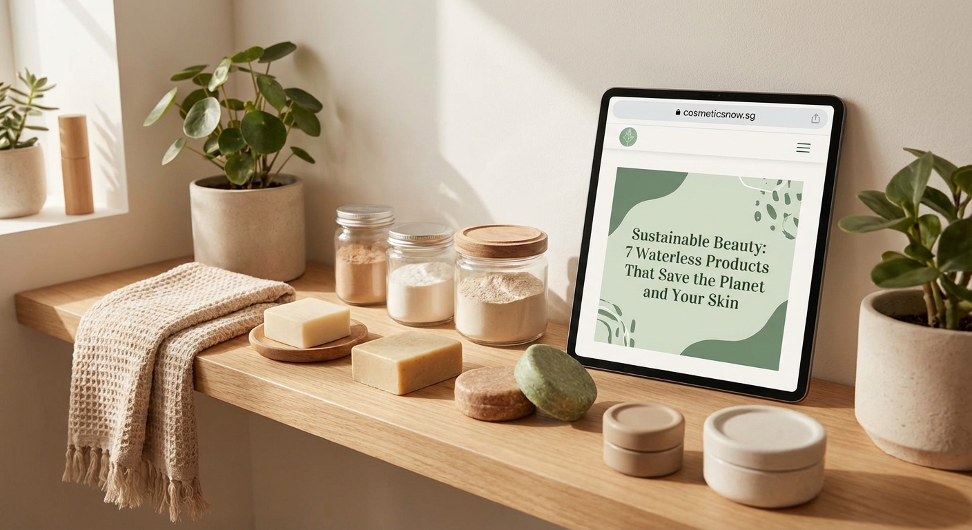 7 Waterless Beauty Products That Save the Planet and Your Skin - Illustration 2