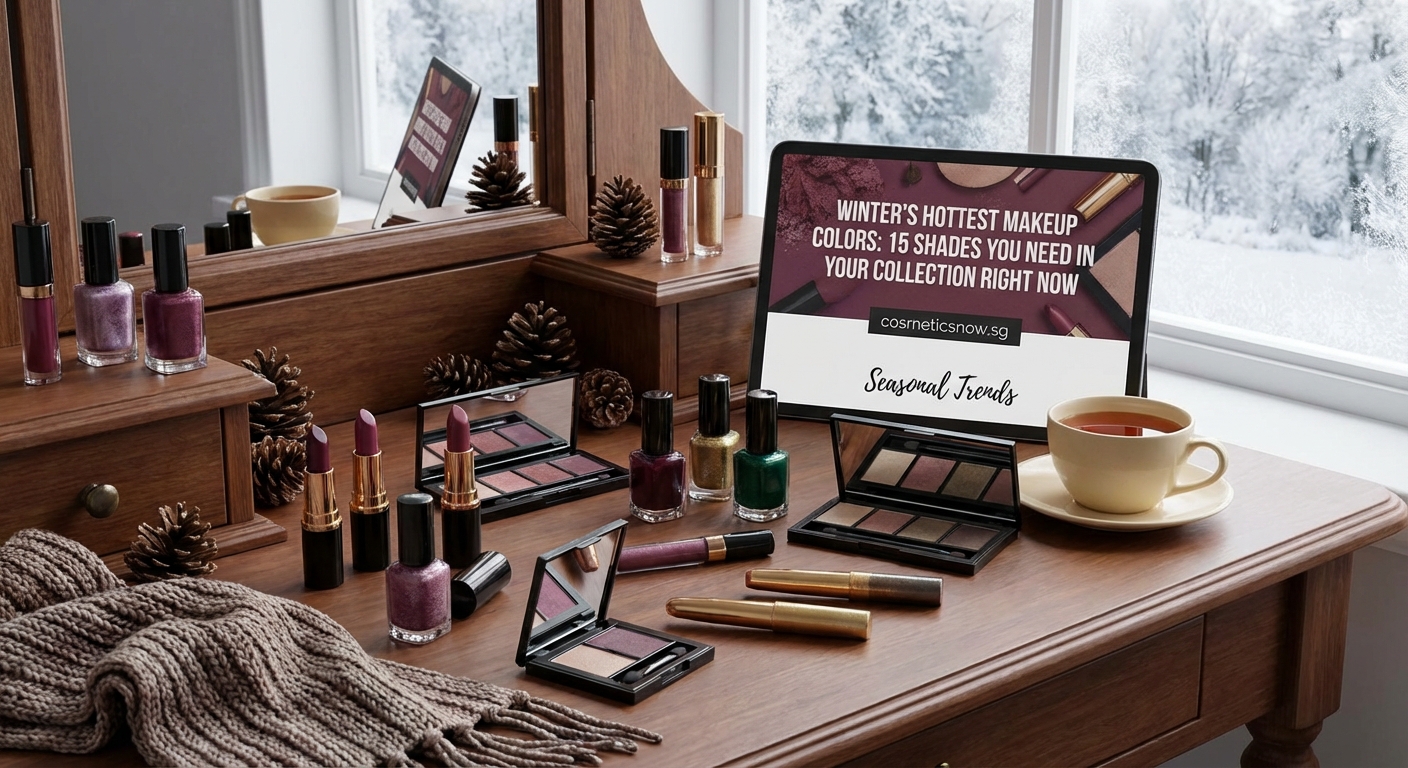 Winter's Hottest Makeup Colors: 15 Shades You Need in Your Collection Right Now - Illustration 1