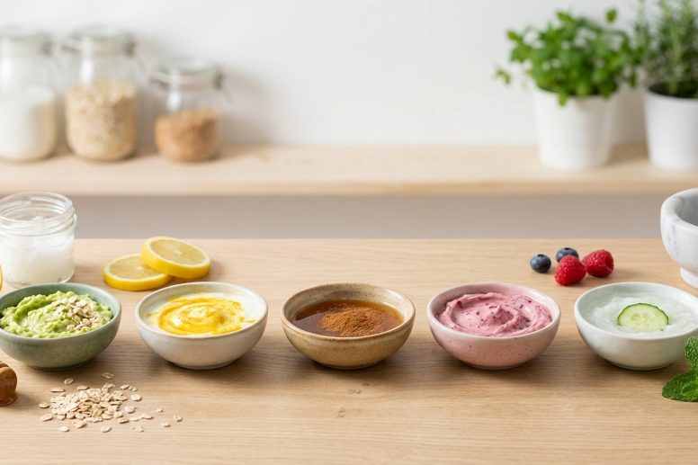 5 Natural Face Mask Recipes Using Ingredients Already in Your Kitchen