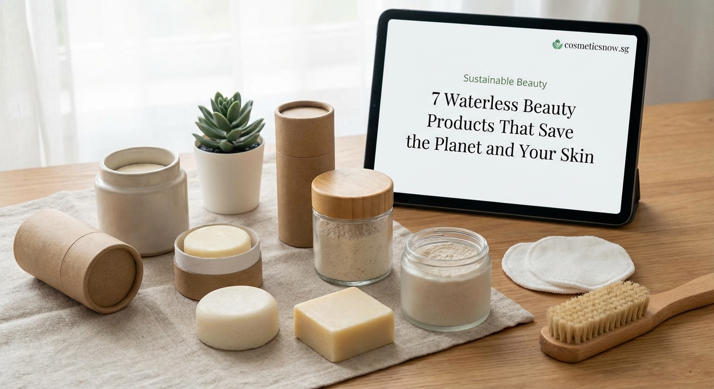 7 Waterless Beauty Products That Save the Planet and Your Skin — 1