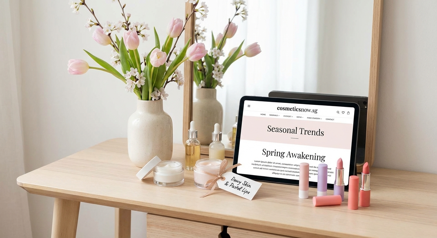 Spring Awakening: The Dewy Skin and Pastel Lip Trend Taking Over Beauty Counters - Illustration 3