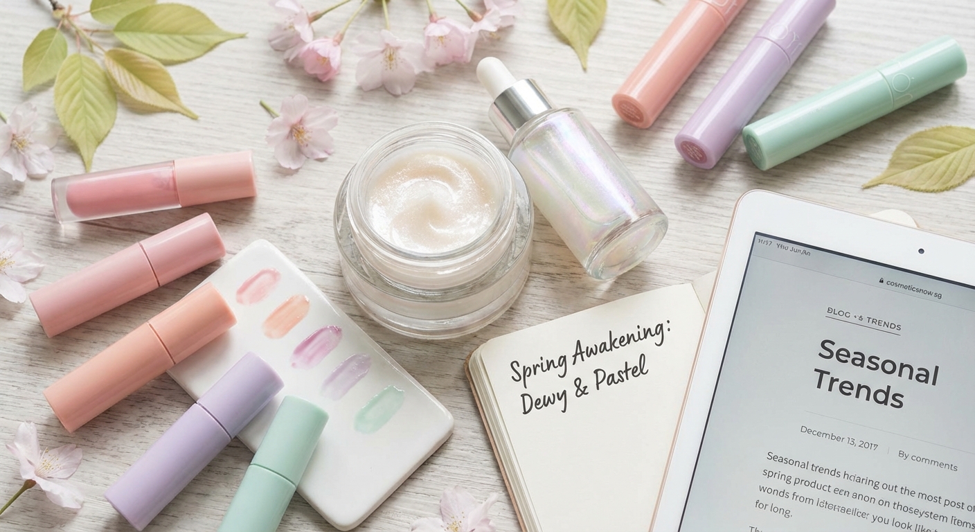 Spring Awakening: The Dewy Skin and Pastel Lip Trend Taking Over Beauty Counters - Illustration 4