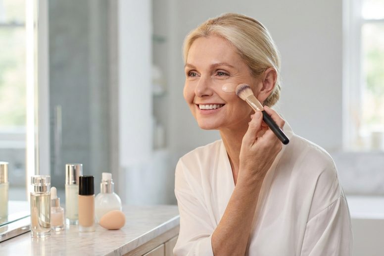 How to Apply Foundation Like a Pro After 50