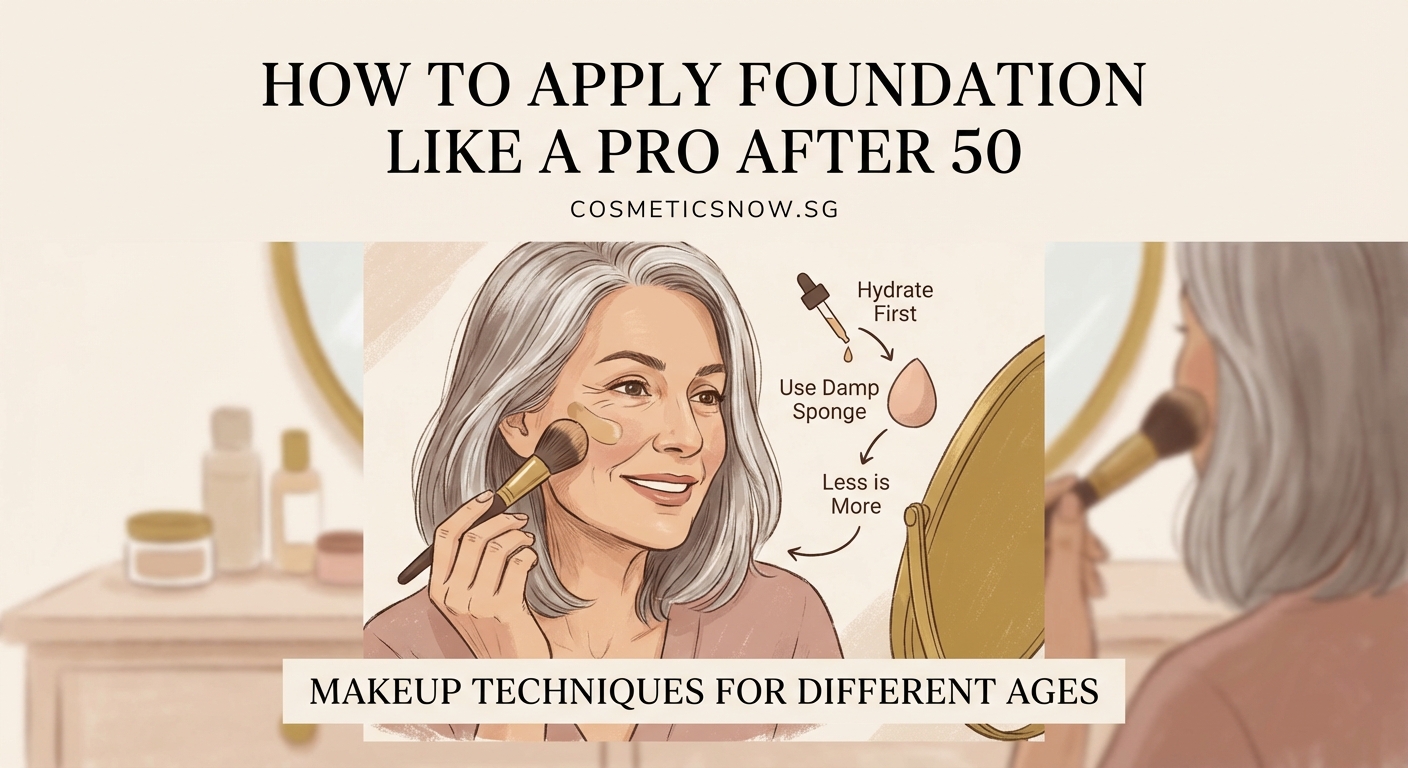 How to Apply Foundation Like a Pro After 50 — 2