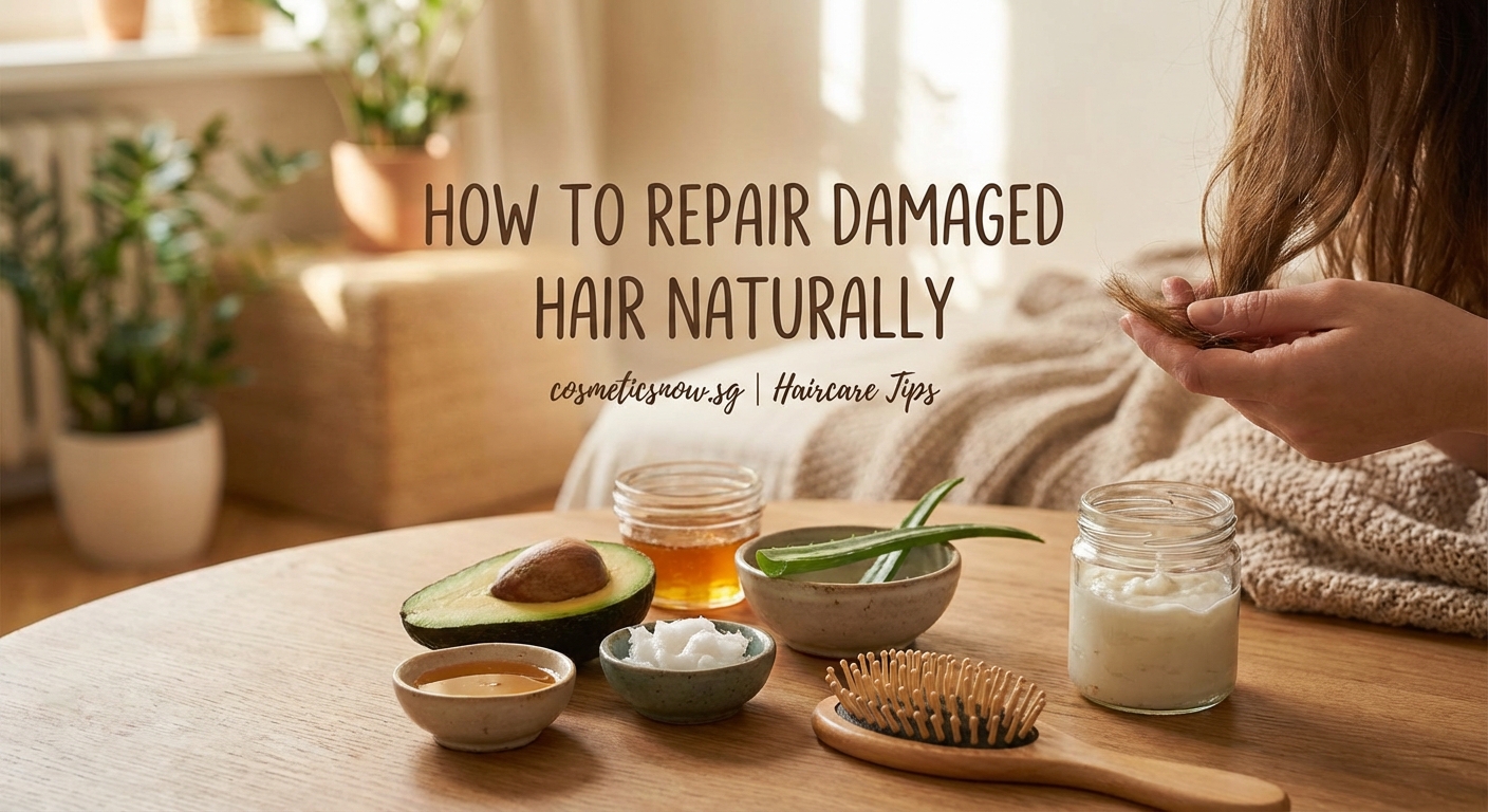 How to Repair Damaged Hair Naturally Without Expensive Salon Treatments — 1