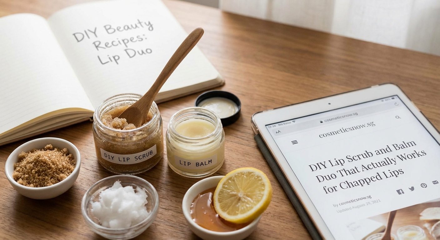 DIY Lip Scrub and Balm Duo That Actually Works for Chapped Lips - Illustration 2