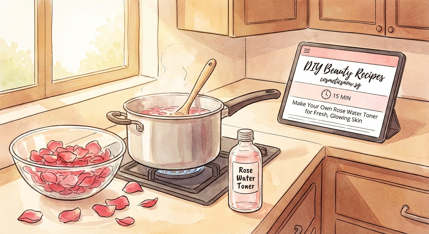 Make Your Own Rose Water Toner in 15 Minutes for Fresh, Glowing Skin - Illustration 2