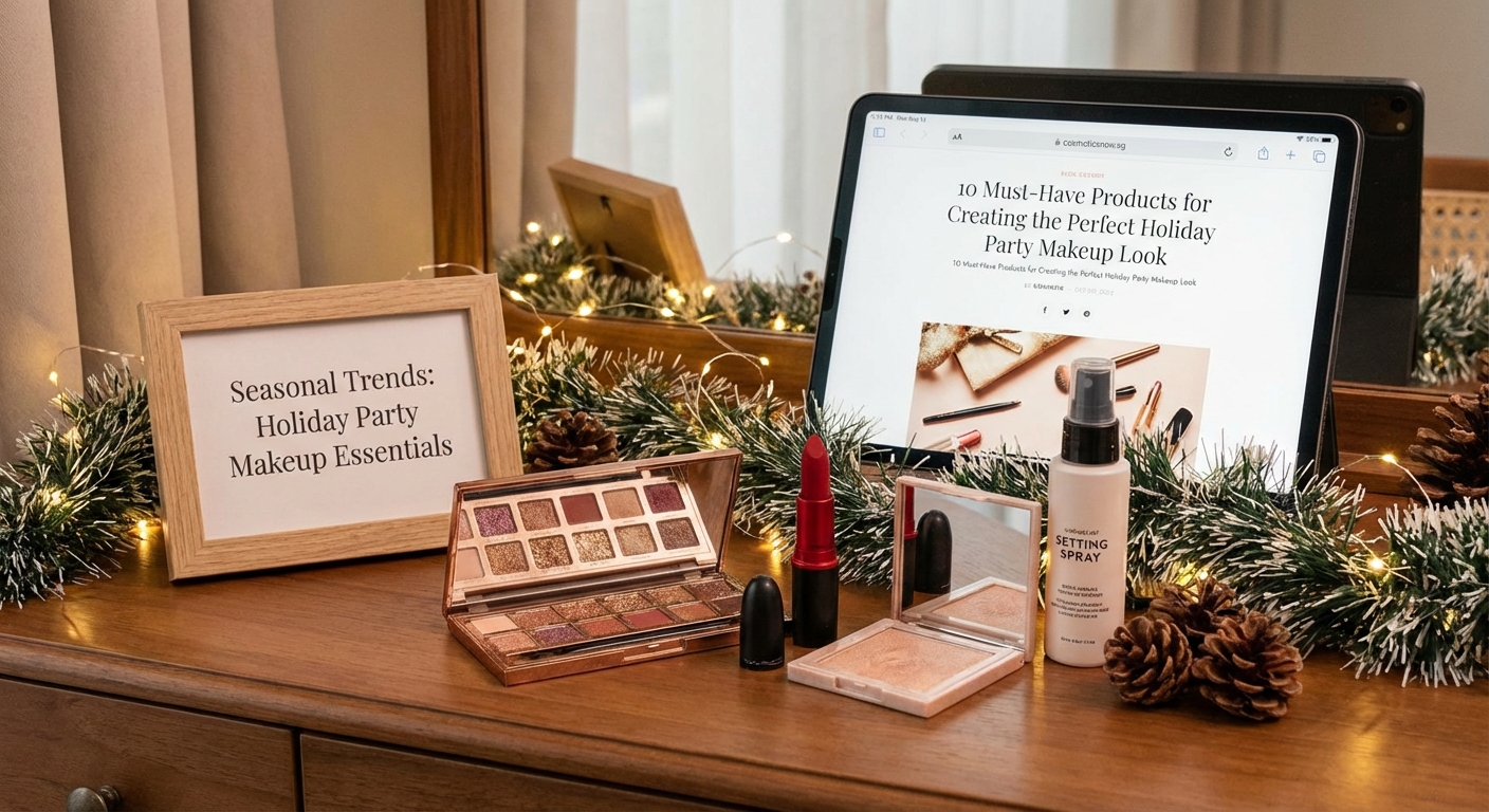 10 Must-Have Products for Creating the Perfect Holiday Party Makeup Look - Illustration 2