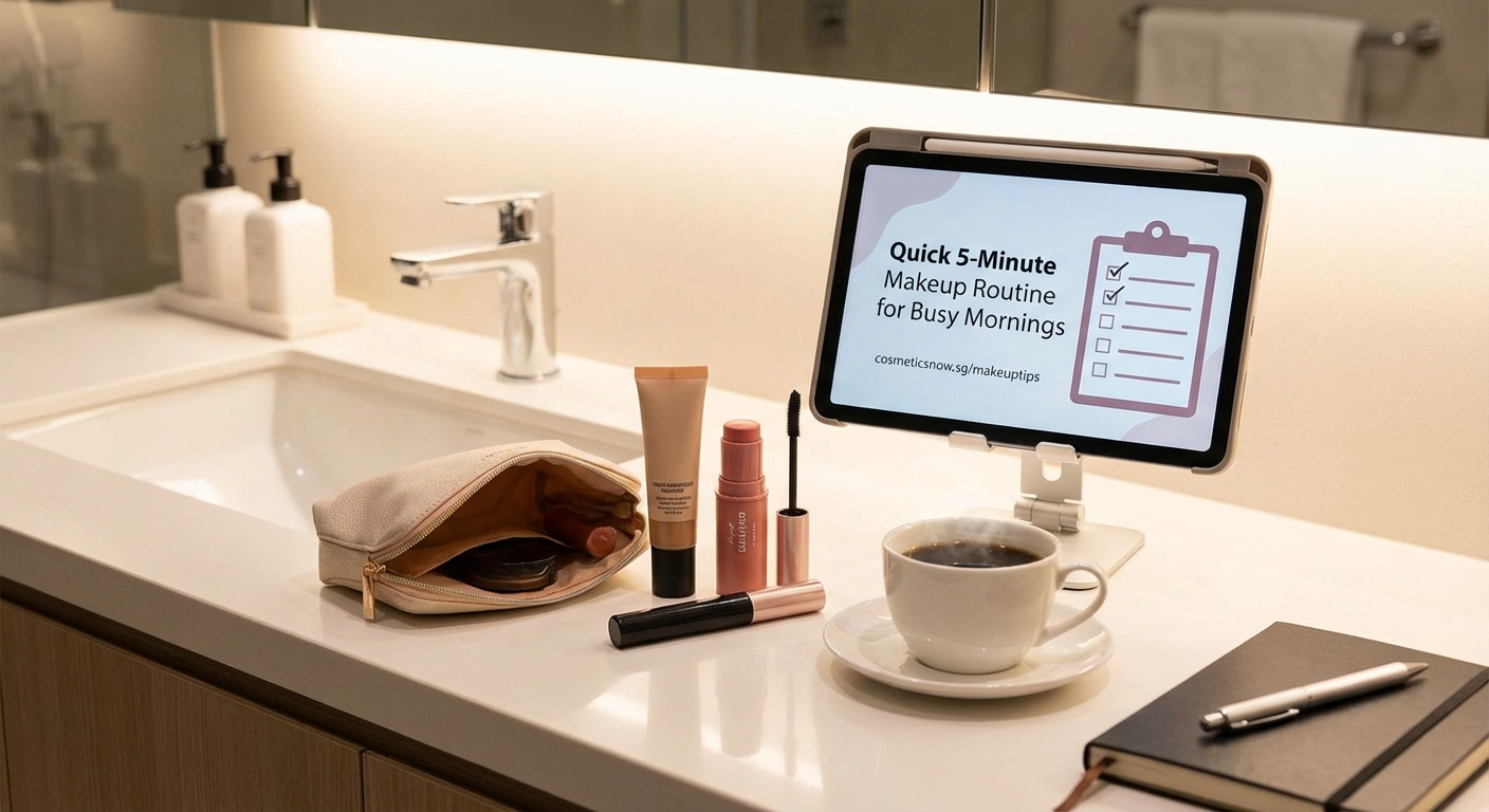 Quick 5-Minute Makeup Routine for Busy Mornings That Looks Polished — image 2