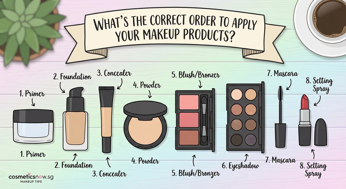 What's the Correct Order to Apply Your Makeup Products? — image 1