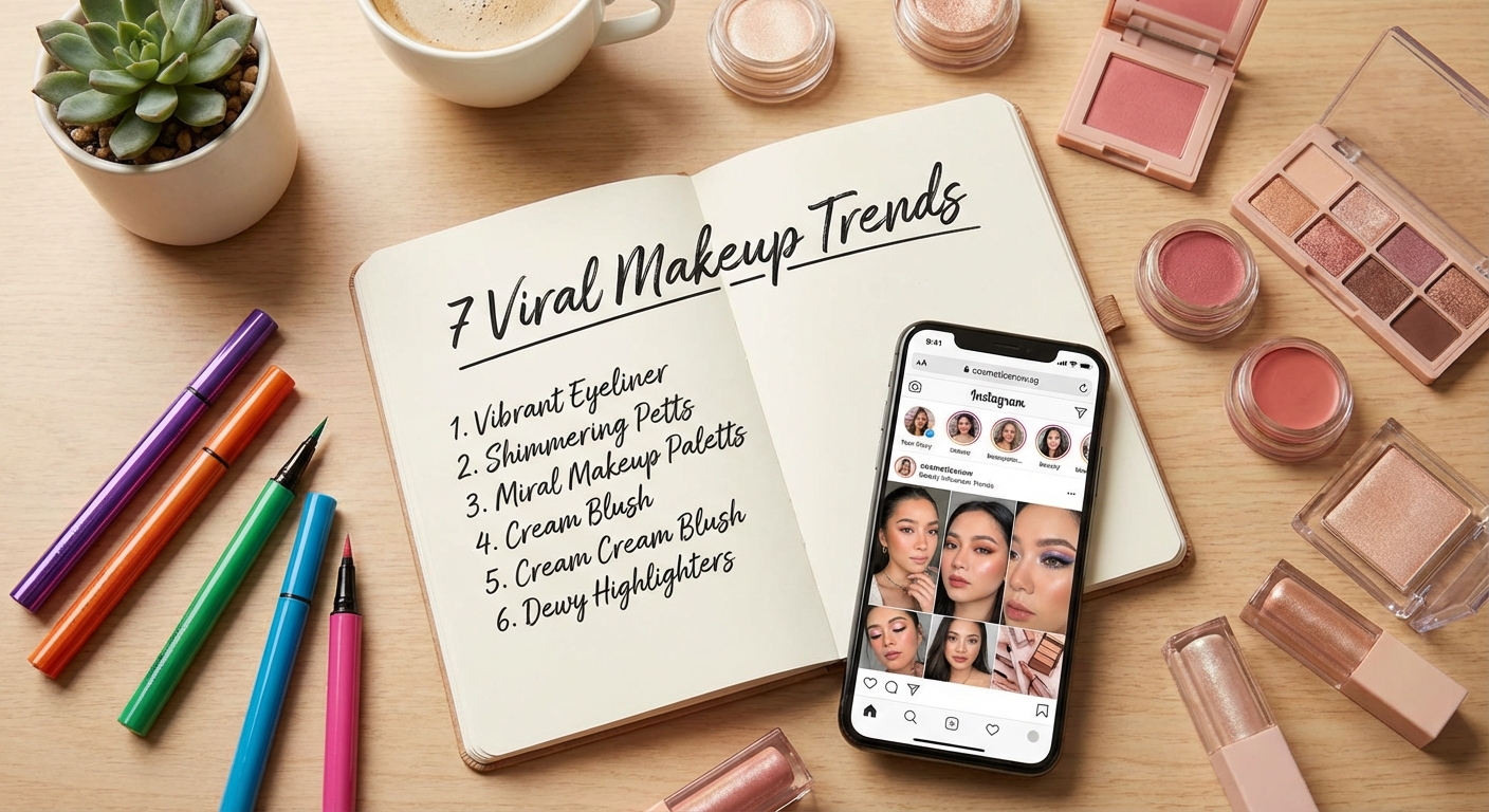 7 Viral Makeup Trends You'll See Everywhere This Season — image 2