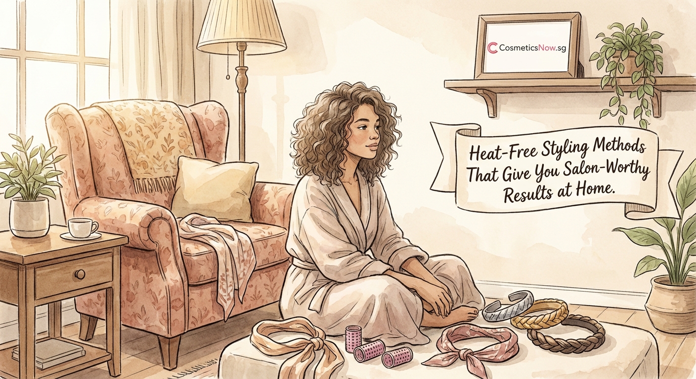 Heat-Free Styling Methods That Give You Salon-Worthy Results at Home — image 1
