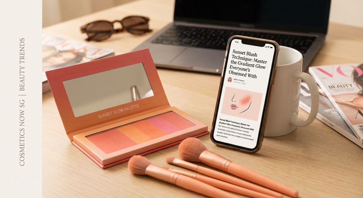 Sunset Blush Technique: Master the Gradient Glow Everyone's Obsessed With — image 1