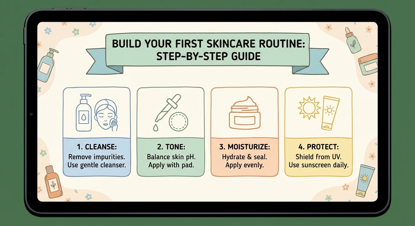 The Complete Step-by-Step Guide to Building Your First Skincare Routine — image 1