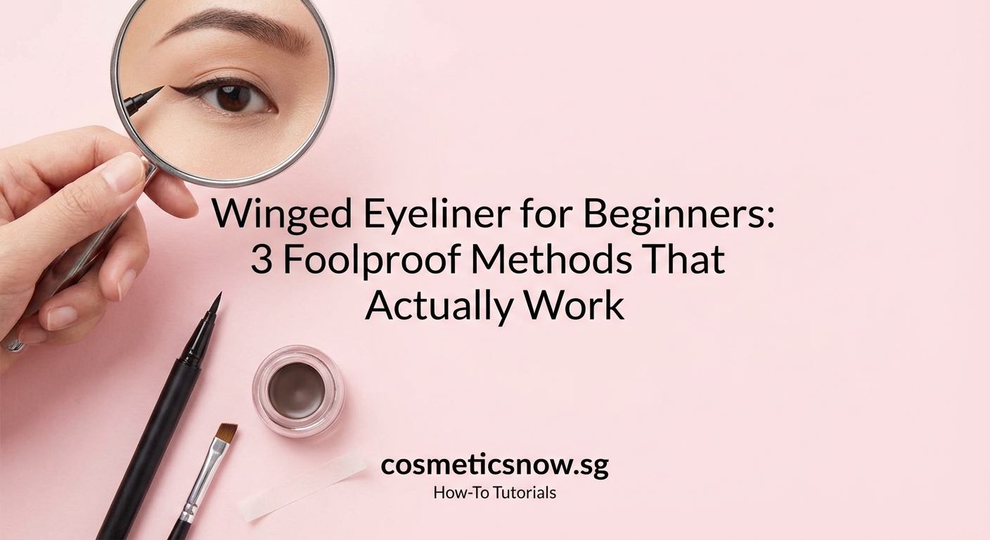 Winged Eyeliner for Beginners: 3 Foolproof Methods That Actually Work — image 1