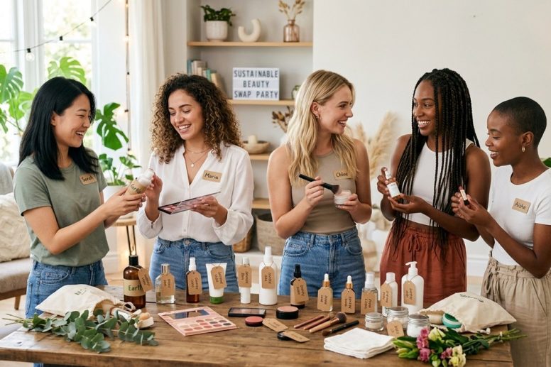 How to Host a Sustainable Beauty Swap Party with Friends