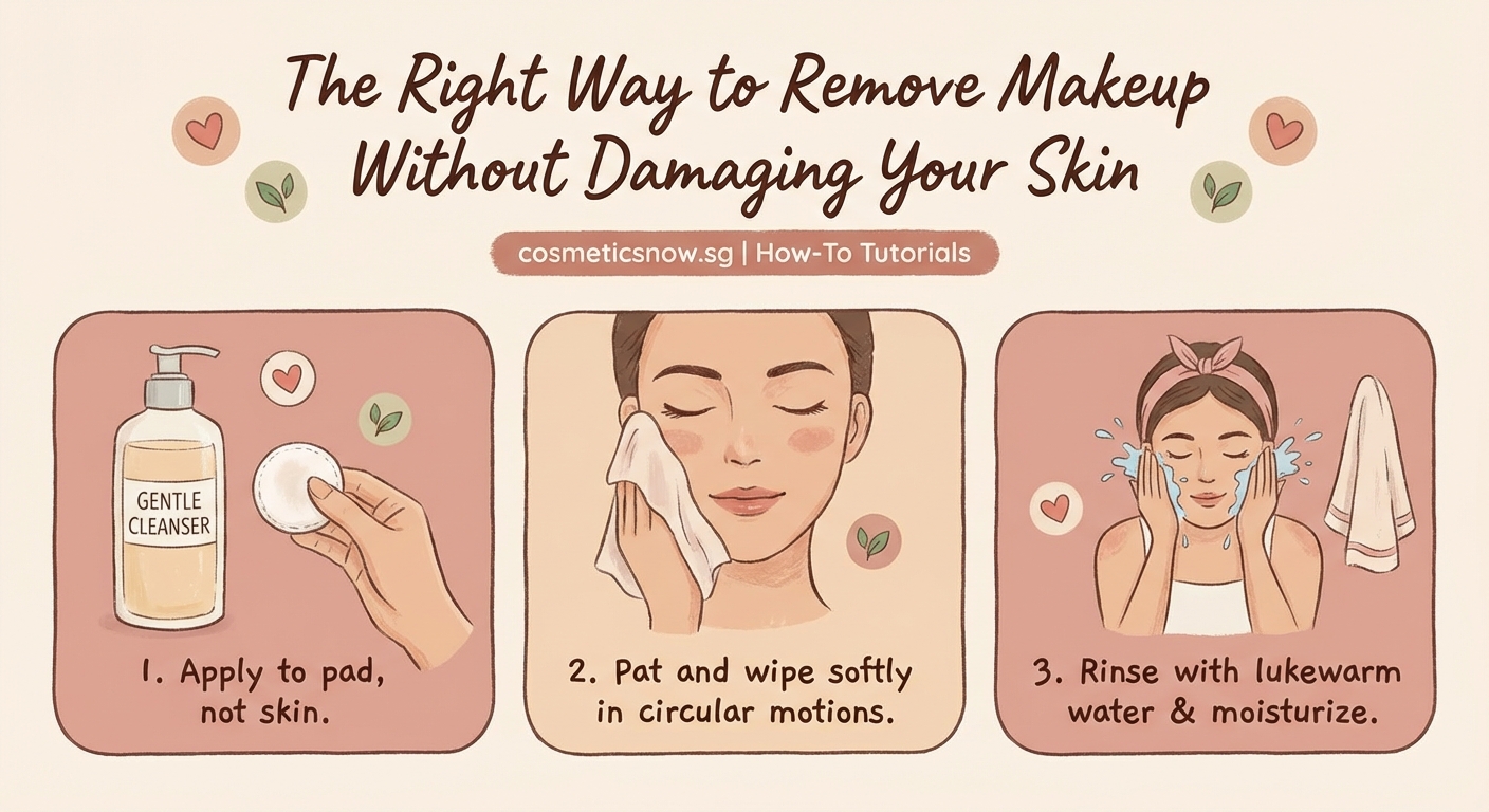 The Right Way to Remove Makeup Without Damaging Your Skin — image 1