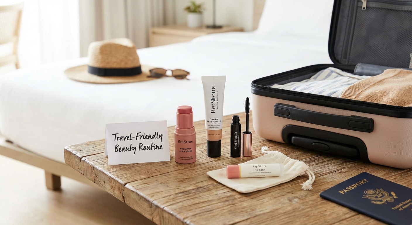 Travel-Friendly Beauty Routine: Look Flawless Without the Full Arsenal — image 2