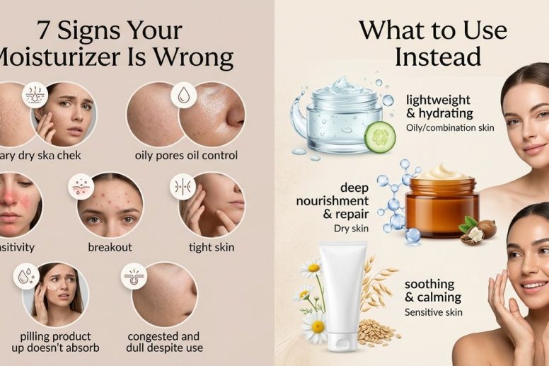 7 Signs Your Moisturizer Is Wrong for Your Skin Type (And What to Use Instead)